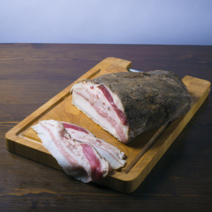 Guanciale di maiale